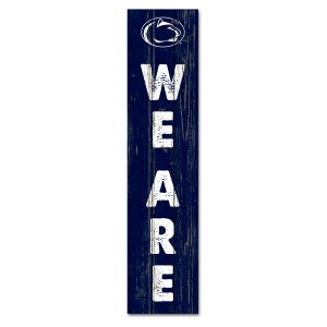 porch leaner sign Athletic Logo We Are